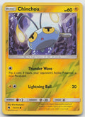 Chinchou Reverse Holo Common SM - Lost Thunder 73/214 NM