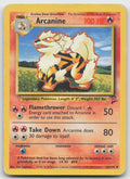 Arcanine Uncommon Base Set 2 33/130 DMG