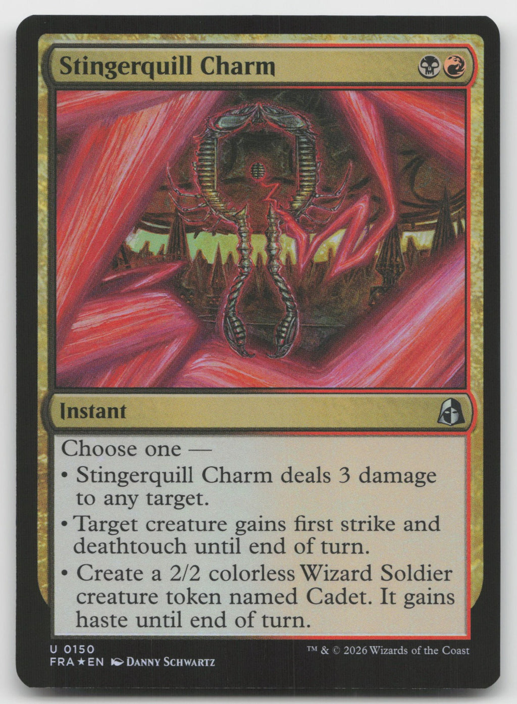 Stingerquill Charm U Foil Reality Fracture 150 NM
