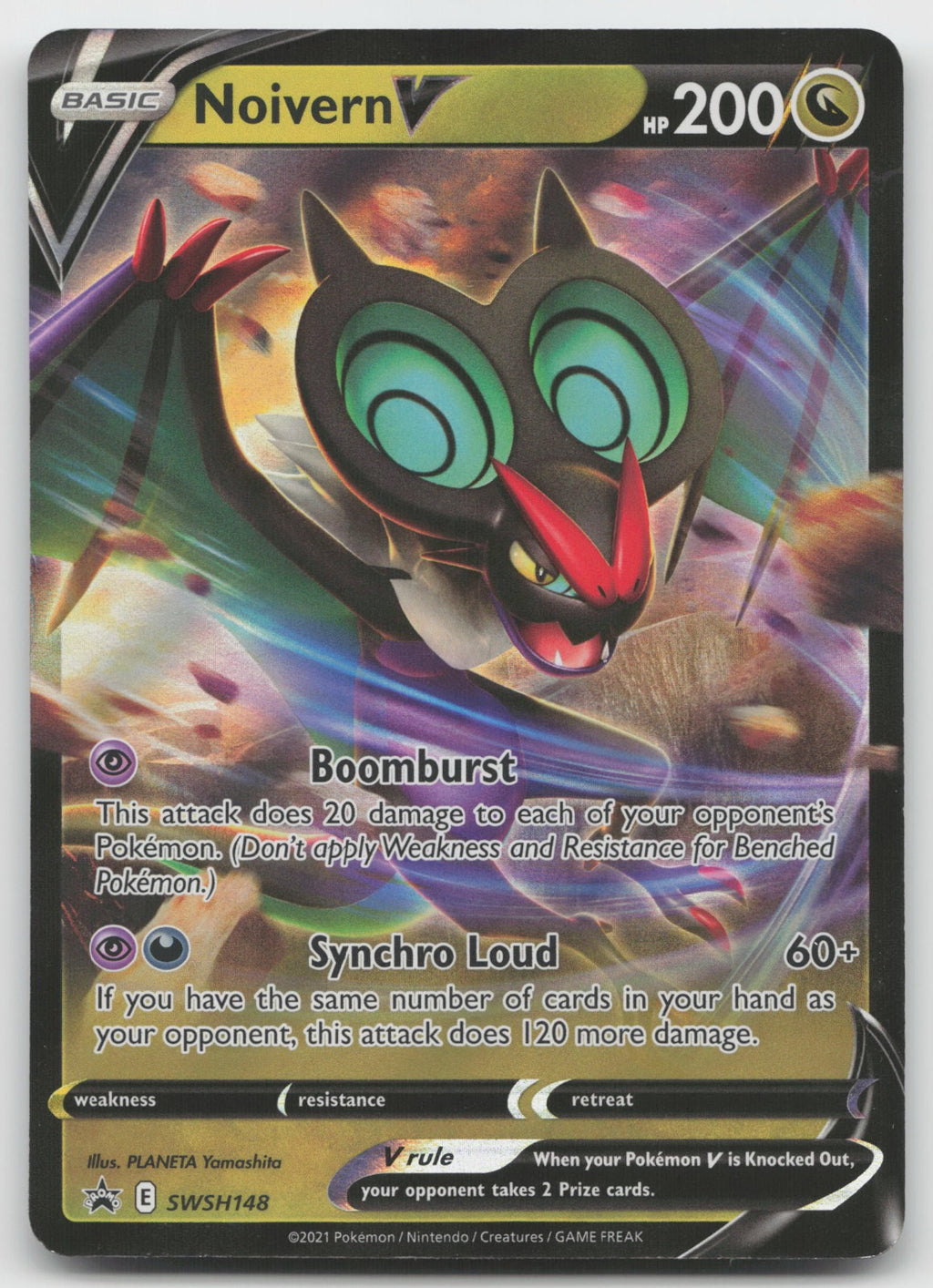 Noivern V Promo Holo SWSH: Sword & Shield Promo Cards SWSH148 HP