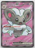 Cinccino ex Holo Ultra Rare ME04: Chaos Rising 105/086 NM