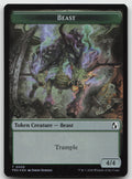 Forest Tentacle // Beast Double-Sided Token T Foil Reality Fracture 9 // 8 NM