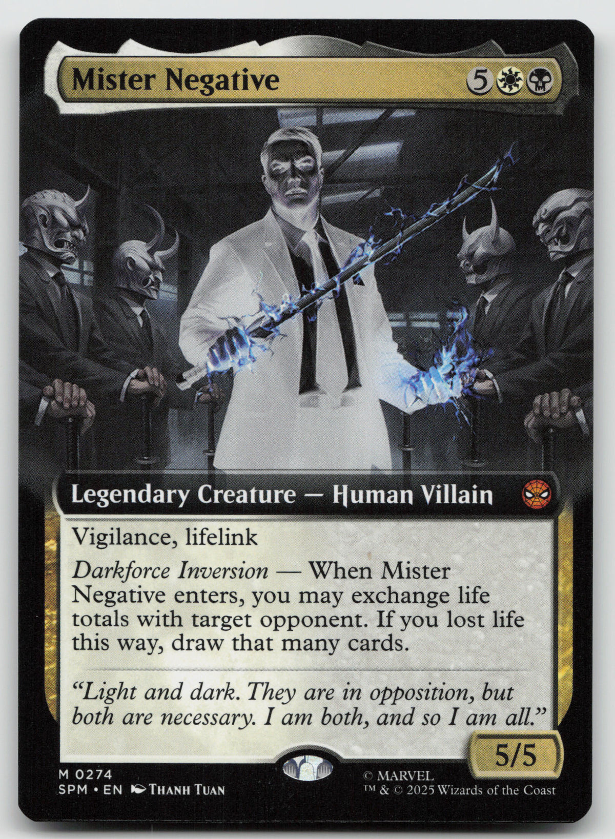 Mister Negative (Extended Art) M Normal Marvel's Spider-Man 274 NM