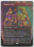 Splinter Twin R Foil Borderless Reality Fracture Special Guest 167 NM