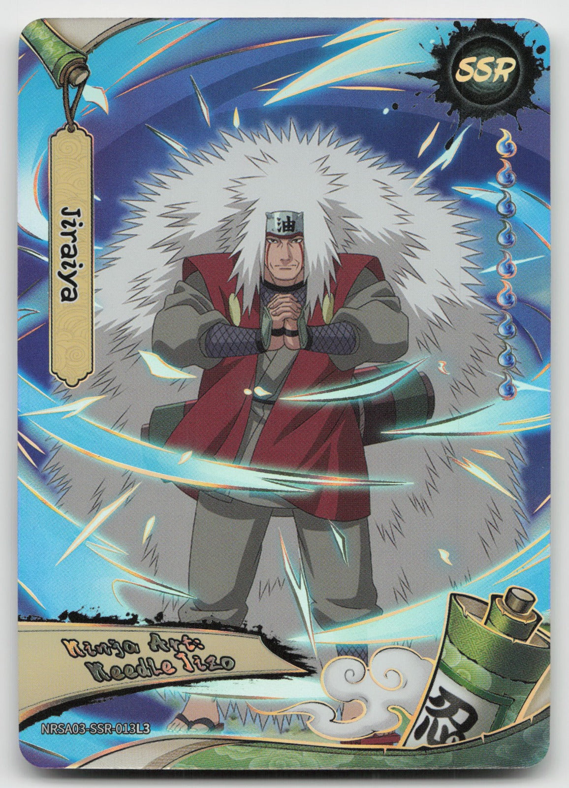 Jiraiya SSR Chapter Jin Series 3 013L3 NM