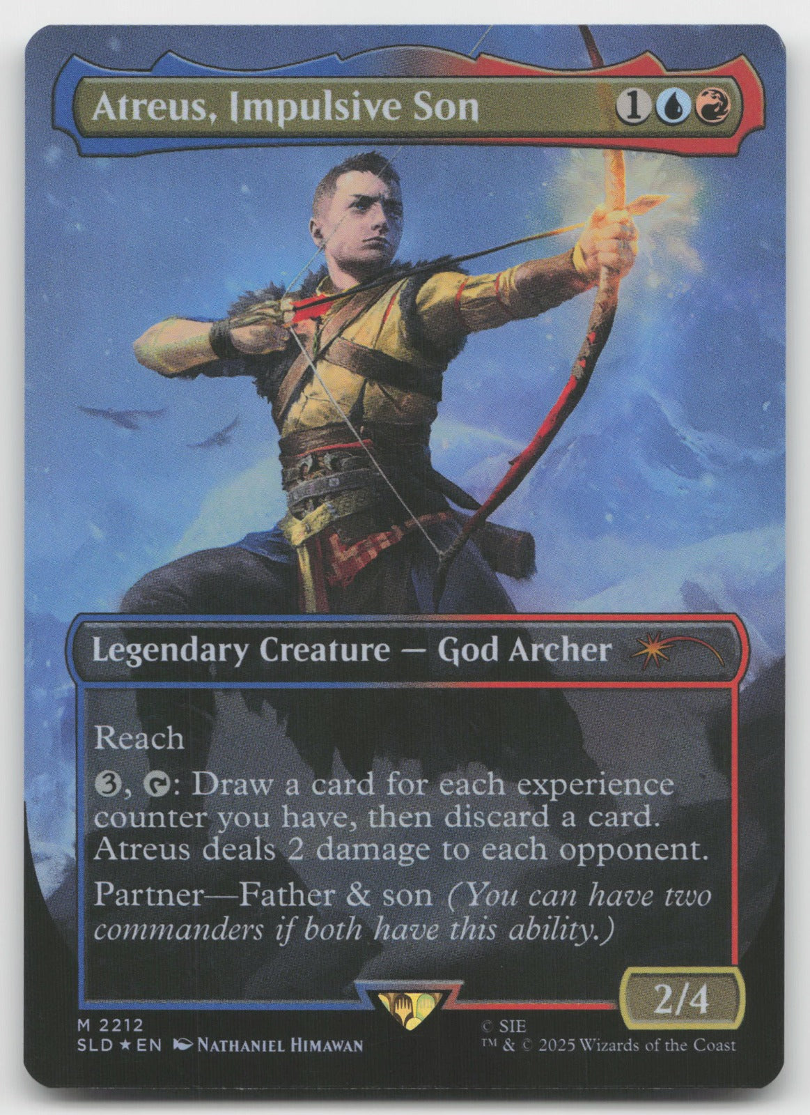 Atreus, Impulsive Son M Foil Secret Lair Drop Series 2212 NM