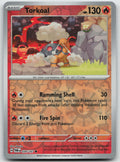 Torkoal Common Reverse Holo SV06: Twilight Masquerade 030/167 NM