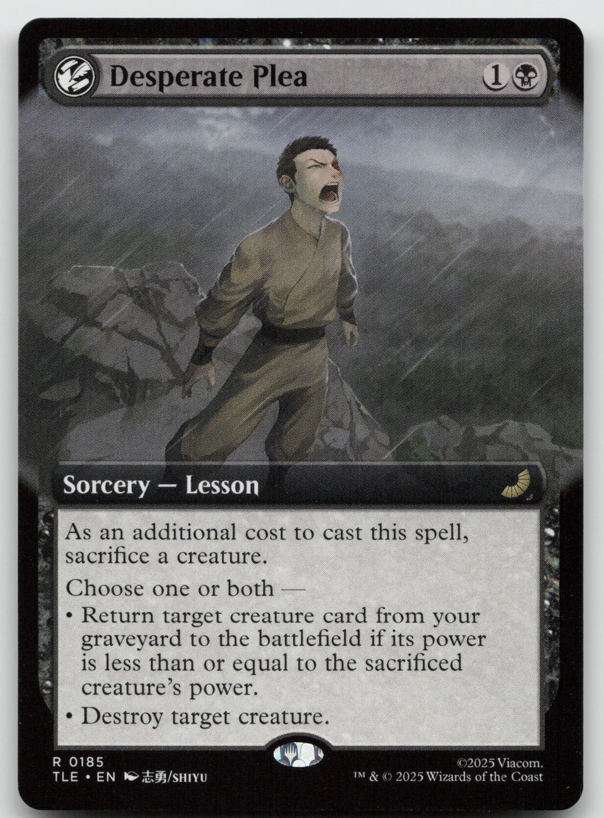 Desperate Plea (Extended Art) R Normal Avatar: The Last Airbender: Eternal 185