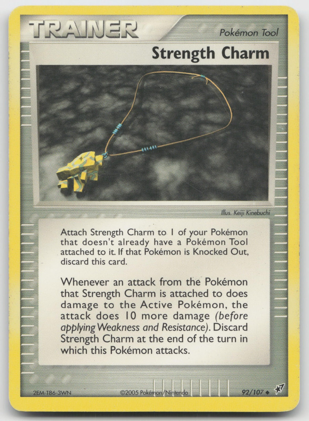 Strength Charm Uncommon Deoxys 92/107 HP