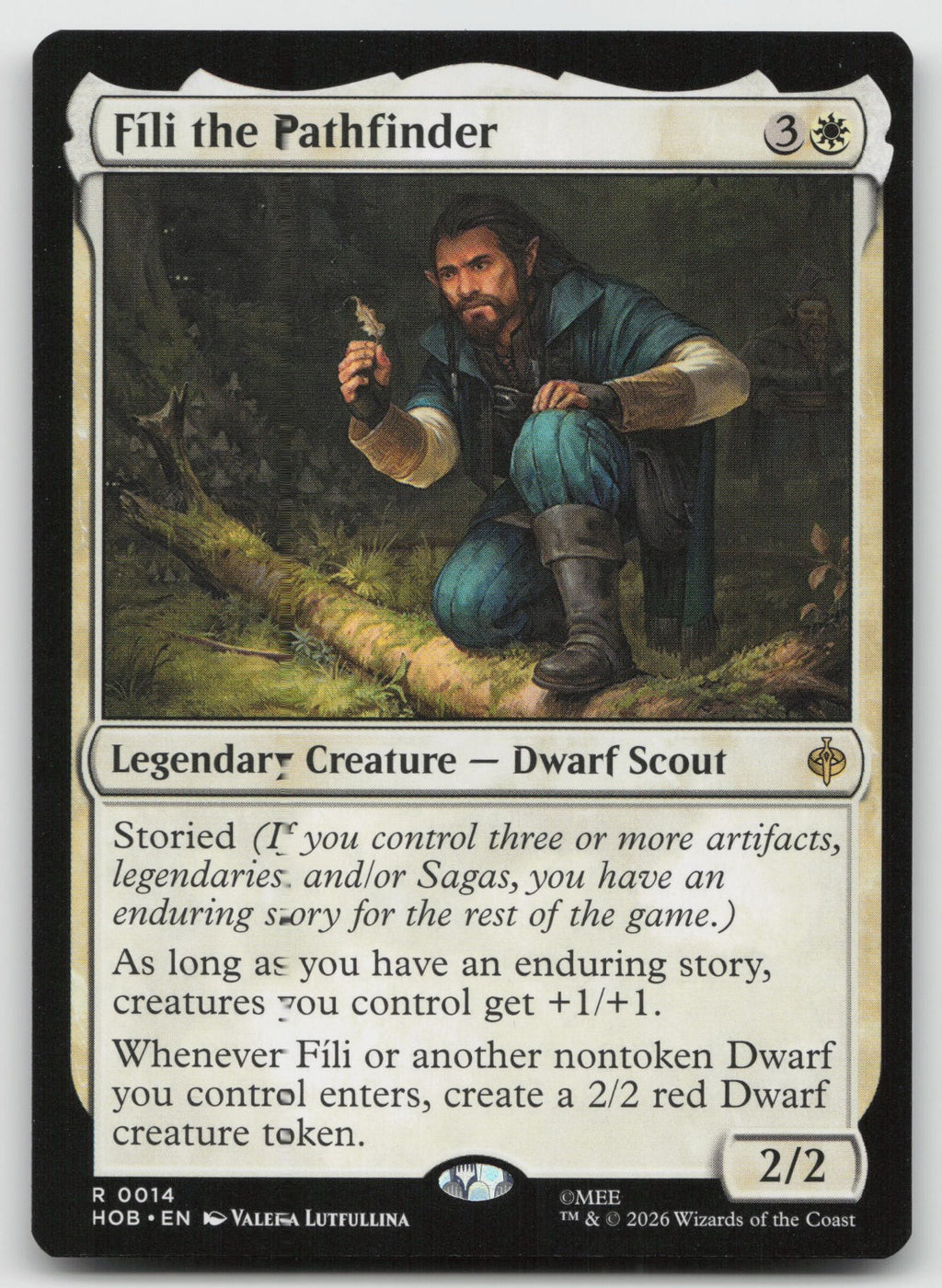 Fili the Pathfinder R The Hobbit 14 NM
