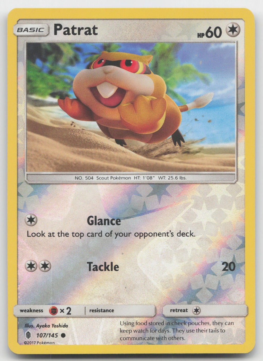 Patrat Reverse Holo Common SM - Guardians Rising 107/145 LP