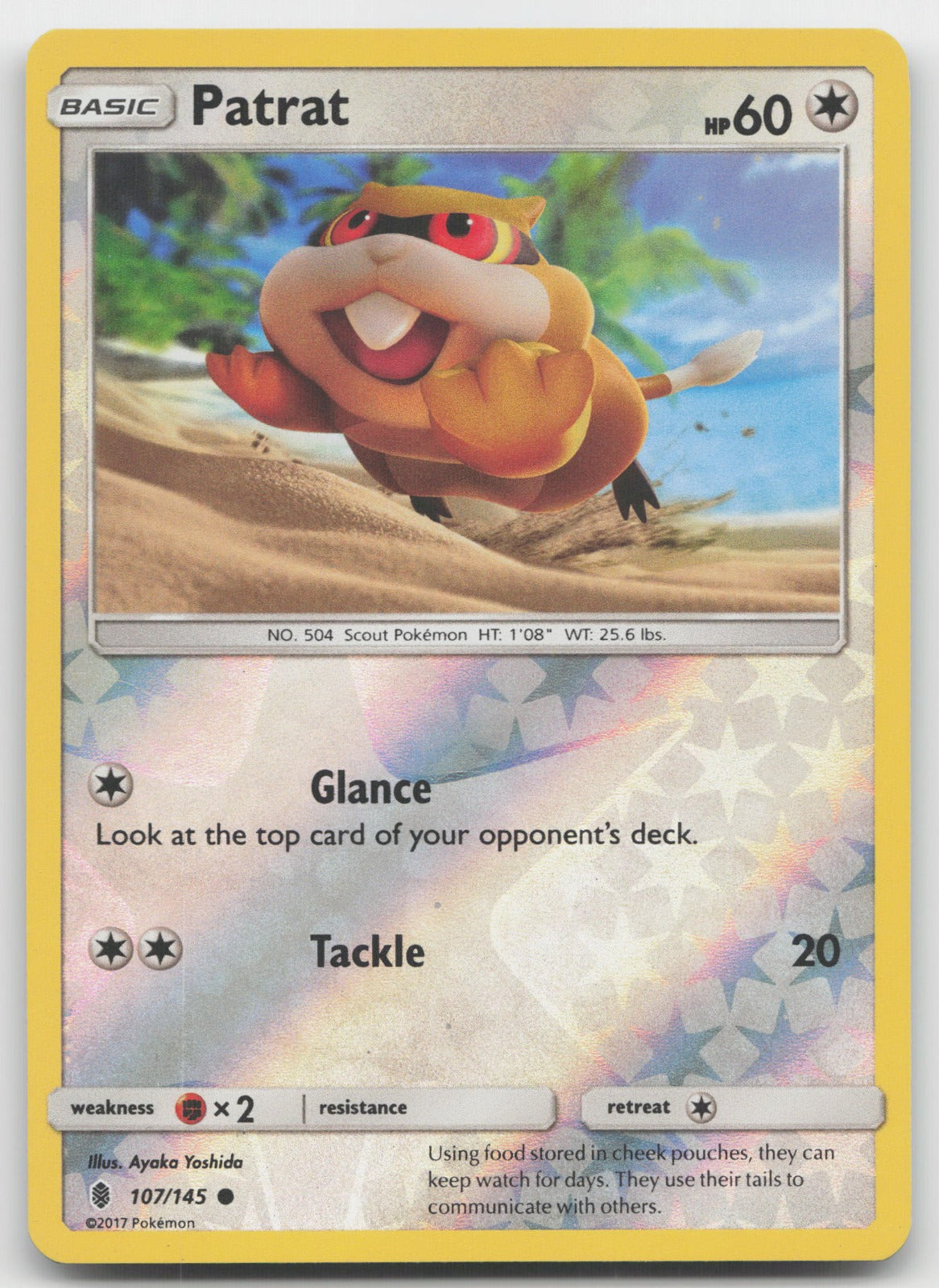 Patrat Reverse Holo Common SM - Guardians Rising 107/145 LP