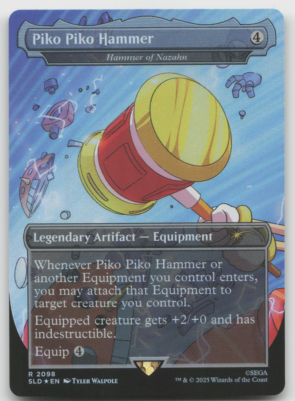 Piko Piko Hammer Hammer of Nazahn (Rainbow Foil) Secret Lair Drop Series 2098 NM