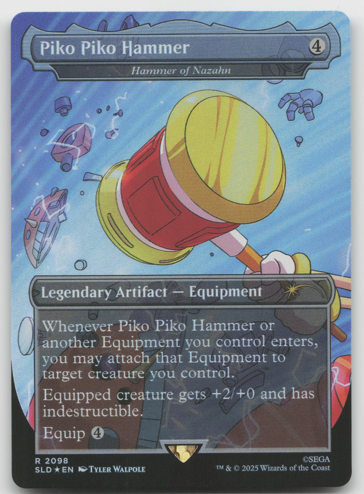 Piko Piko Hammer Hammer of Nazahn (Rainbow Foil) Secret Lair Drop Series 2098 NM