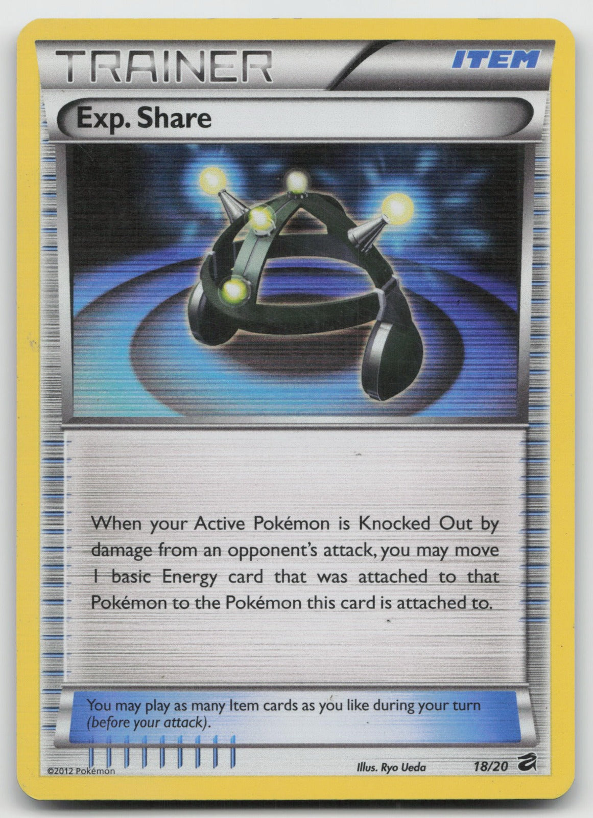 Exp. Share Holo Rare Dragon Vault 18/20 LP