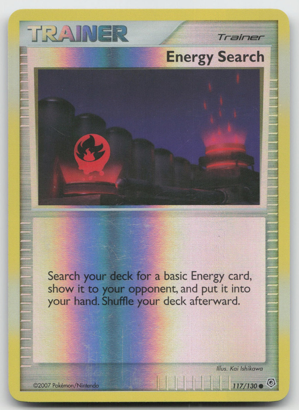 Energy Search Common Reverse Holo Diamond and Pearl 117/130 MP