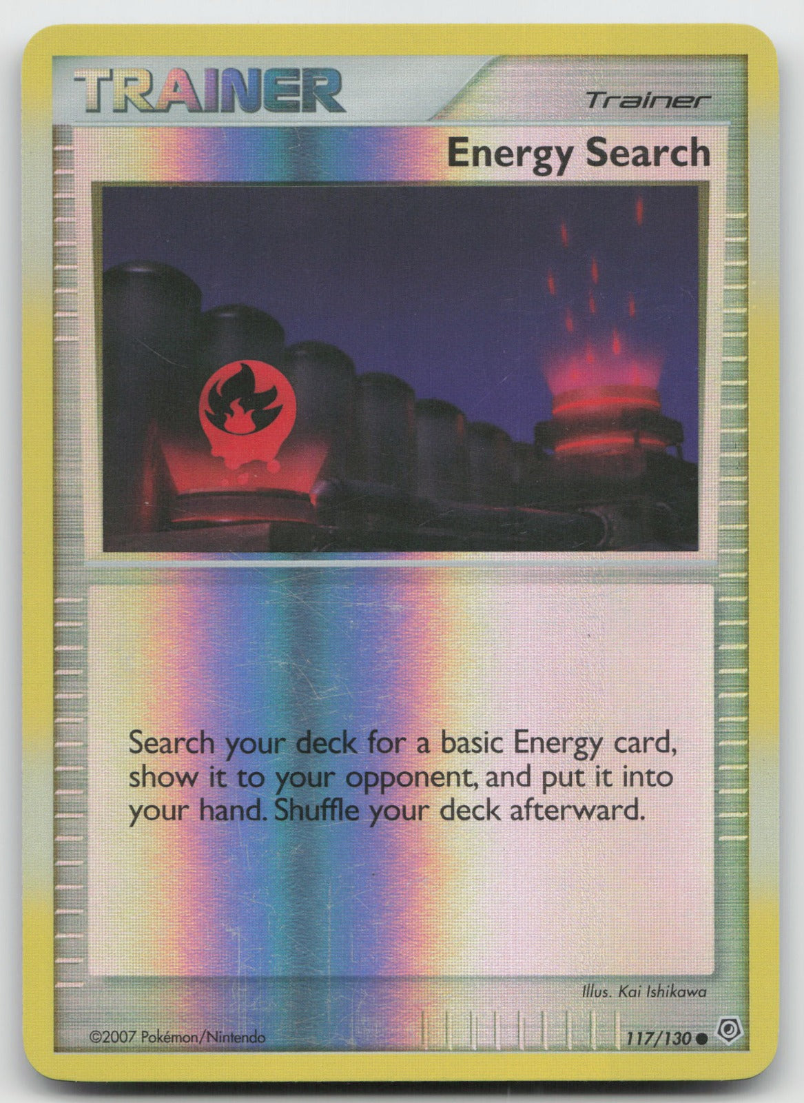 Energy Search Common Reverse Holo Diamond and Pearl 117/130 MP