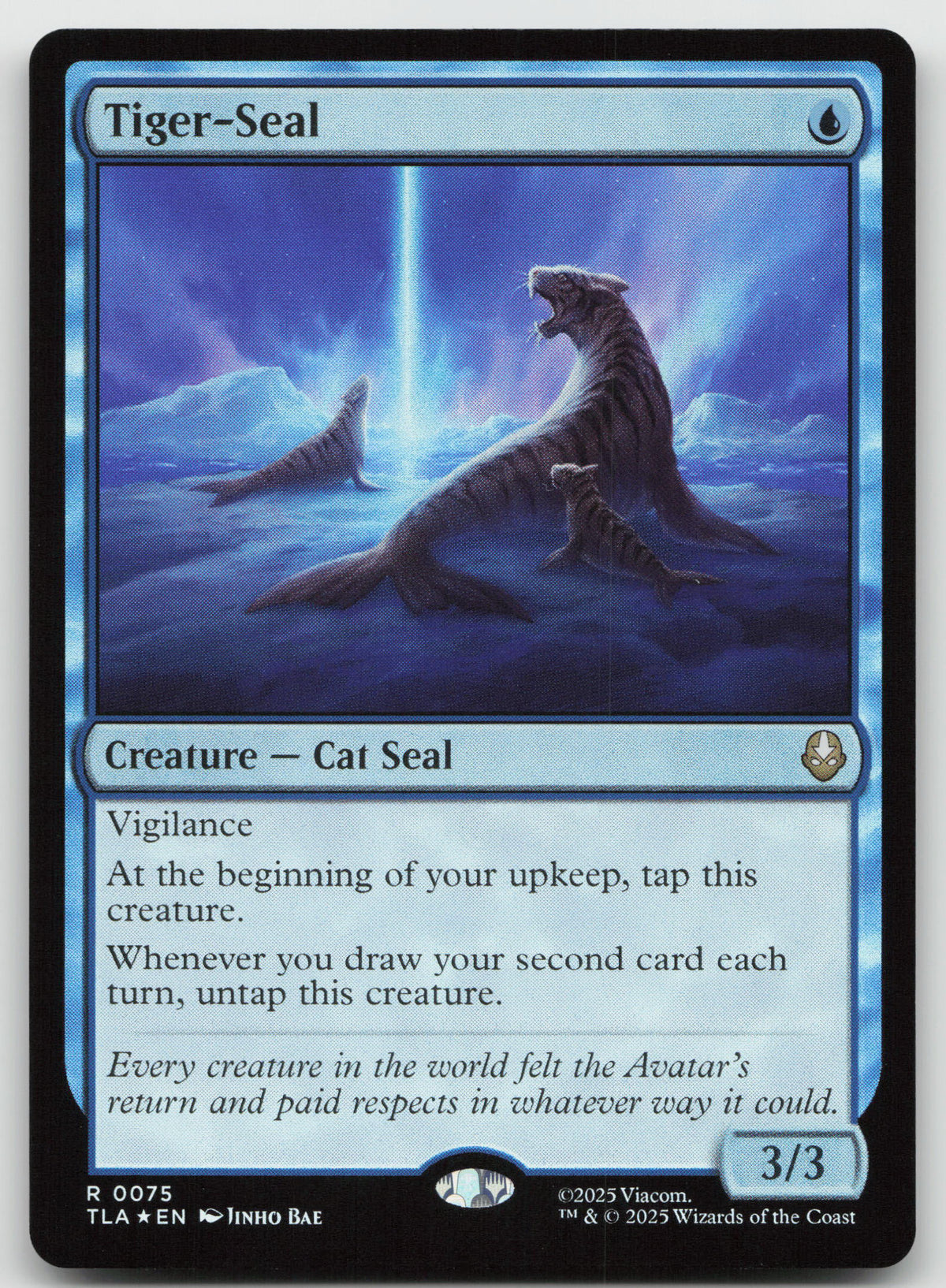 Tiger-Seal R Foil Avatar: The Last Airbender 75 NM