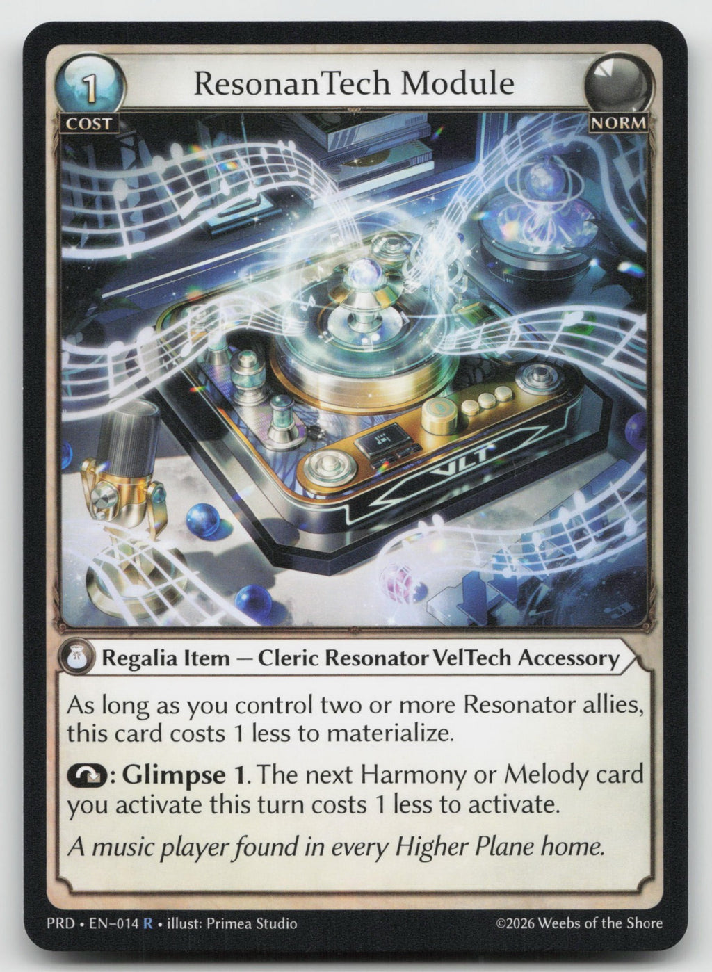 ResonanTech Module Rare .asphodel/paradise 014 NM