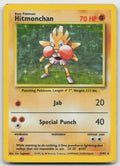 Hitmonchan Holo Rare Holo Base Set 7/102 HP