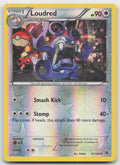 Loudred Uncommon Reverse Holo XY - Fates Collide 81/124 LP