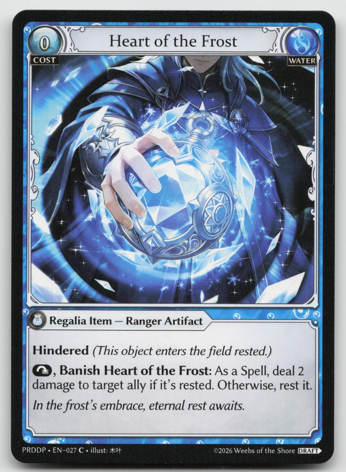 Heart of the Frost.asphodel/paradise Draft 027 NM