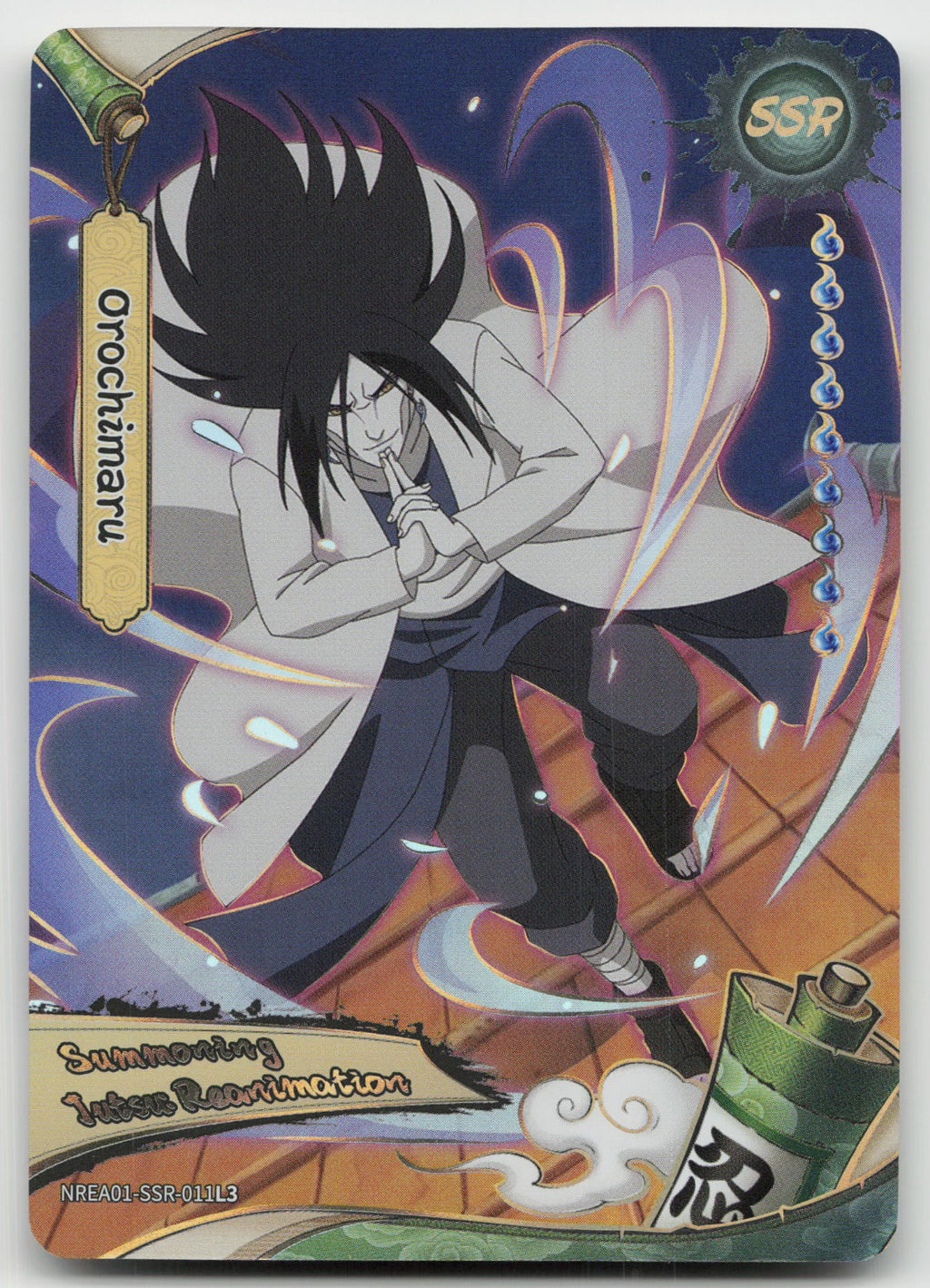 Orochimaru Base SSR Earth Scroll Series 1 011L3 NM