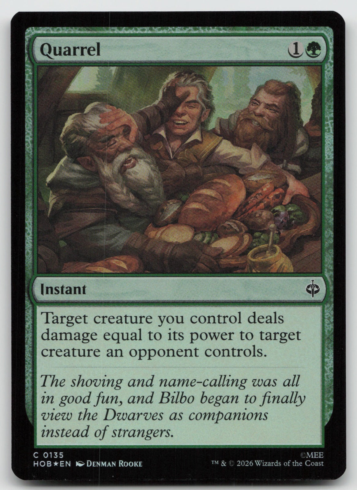 Quarrel C Foil The Hobbit 135 NM