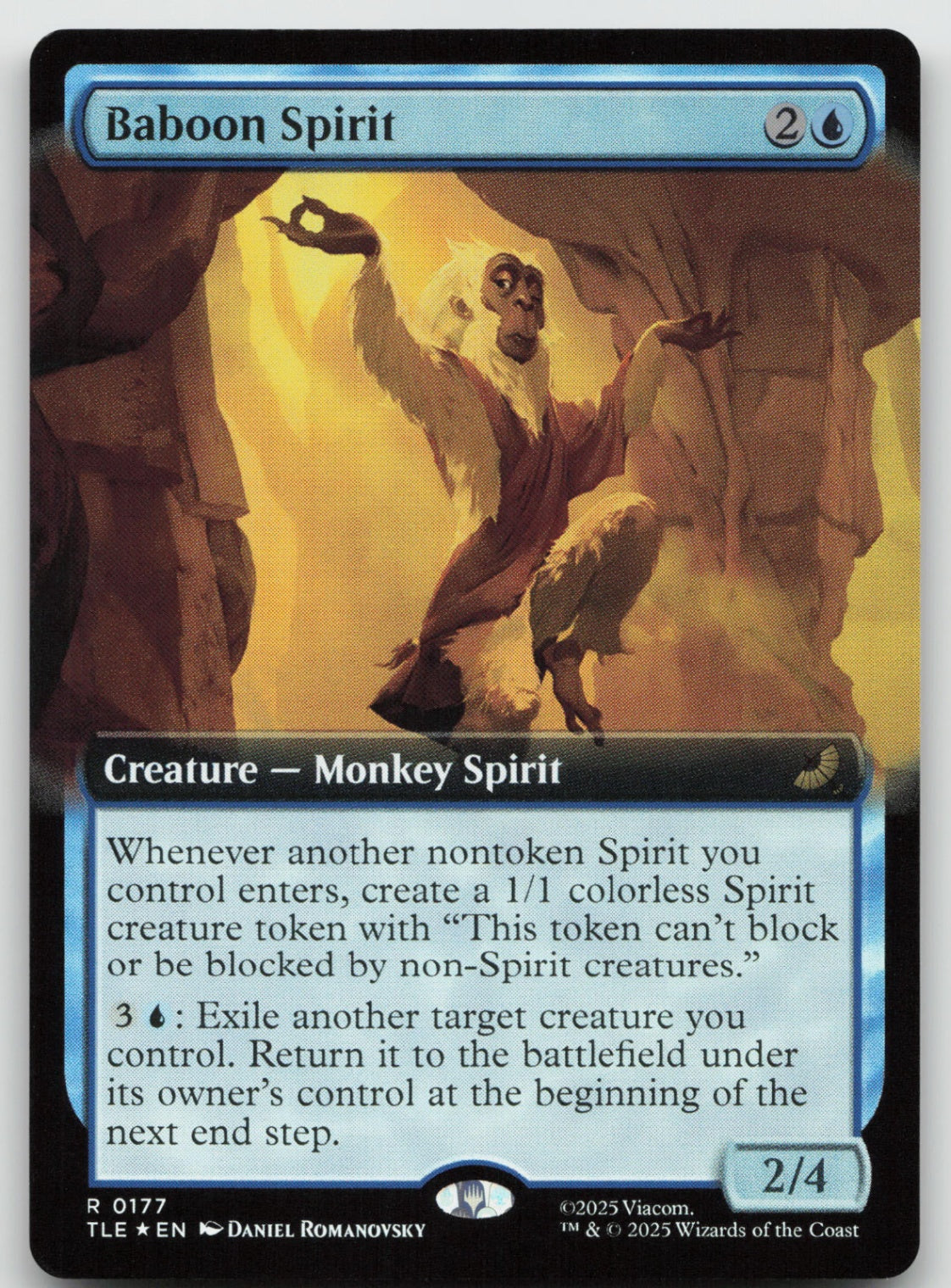 Baboon Spirit (Extended Art) R Foil Avatar: The Last Airbender Eternal-Legal 177