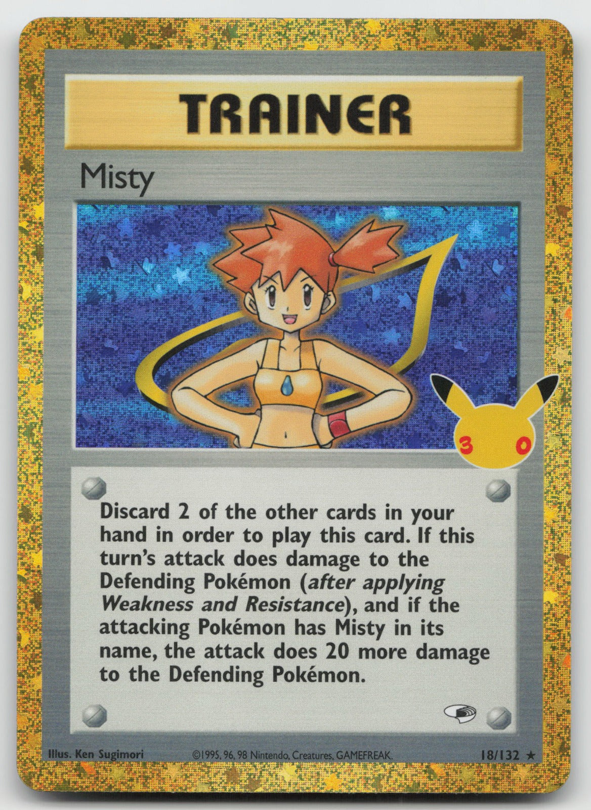 Misty Holo Classic Collection ME: 30th Celebration 18/132 NM