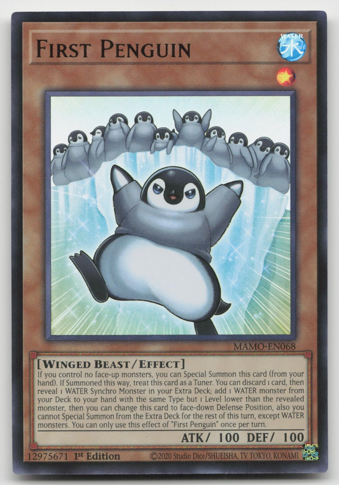 First Penguin 1st Edition Ultra Rare Magnificent Monsters MAMO-EN068 NM
