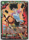 Videl, With All Her Strength Super Rare Cross Spirits BT14-067 NM