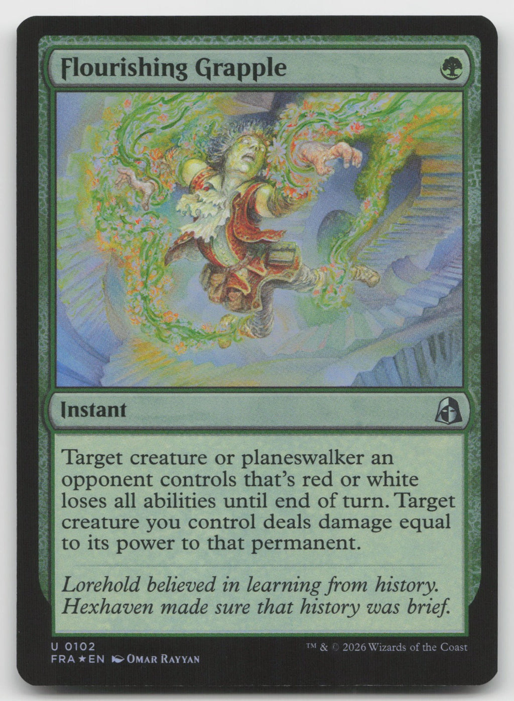 Flourishing Grapple U Foil Reality Fracture 102 NM