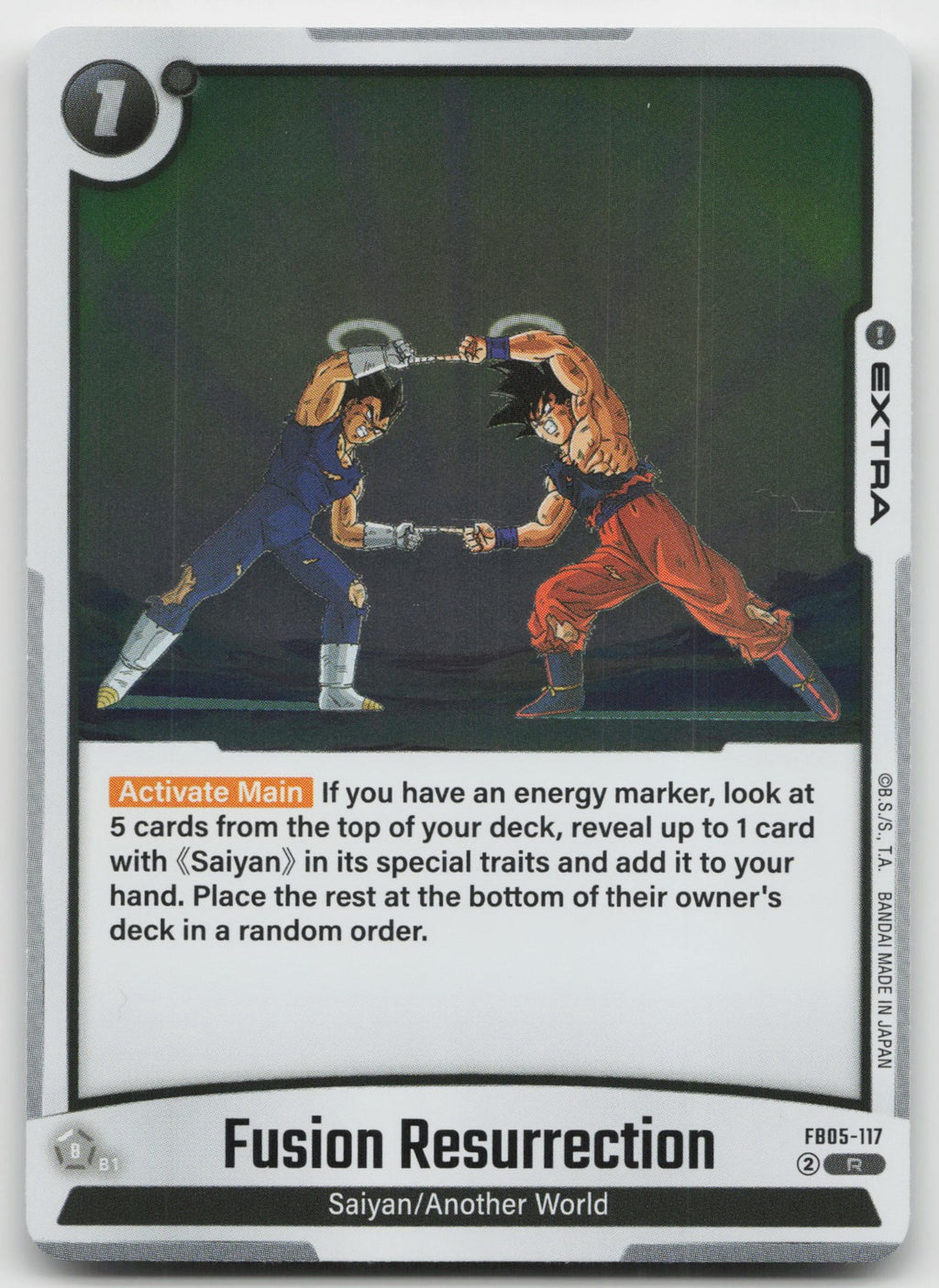Fusion Resurrection Rare Holo New Adventure FB05-117 NM