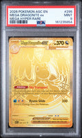 Mega Dragonite Ex Mega Hyper Rare Gold Pokemon Ascended Heroes 295/217 PSA 9