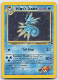 Misty's Seadra Unlimited Holo Rare Gym Heroes 9/132 DMG