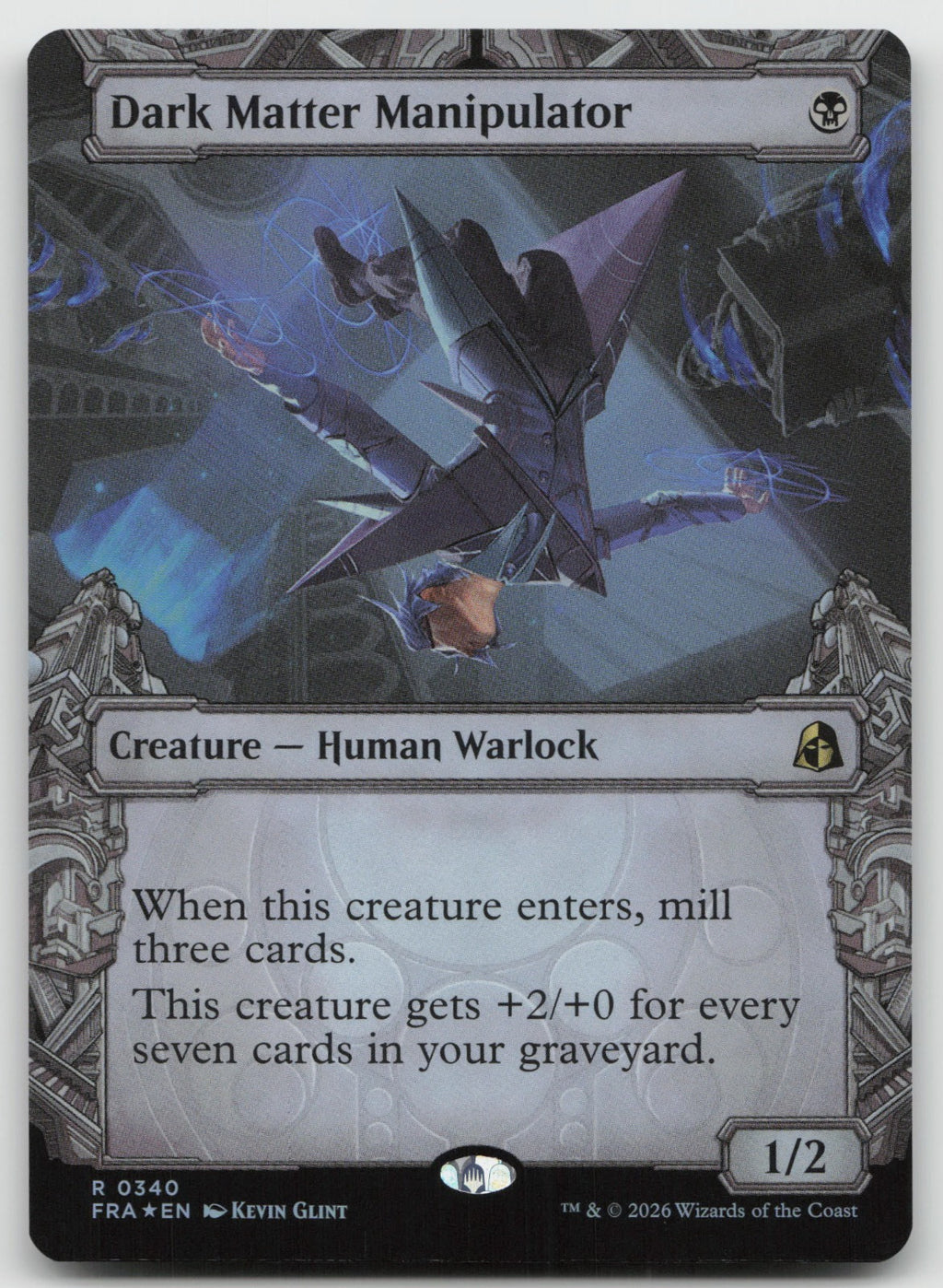 Dark Matter Manipulator (Showcase) R Foil Reality Fracture 340 NM