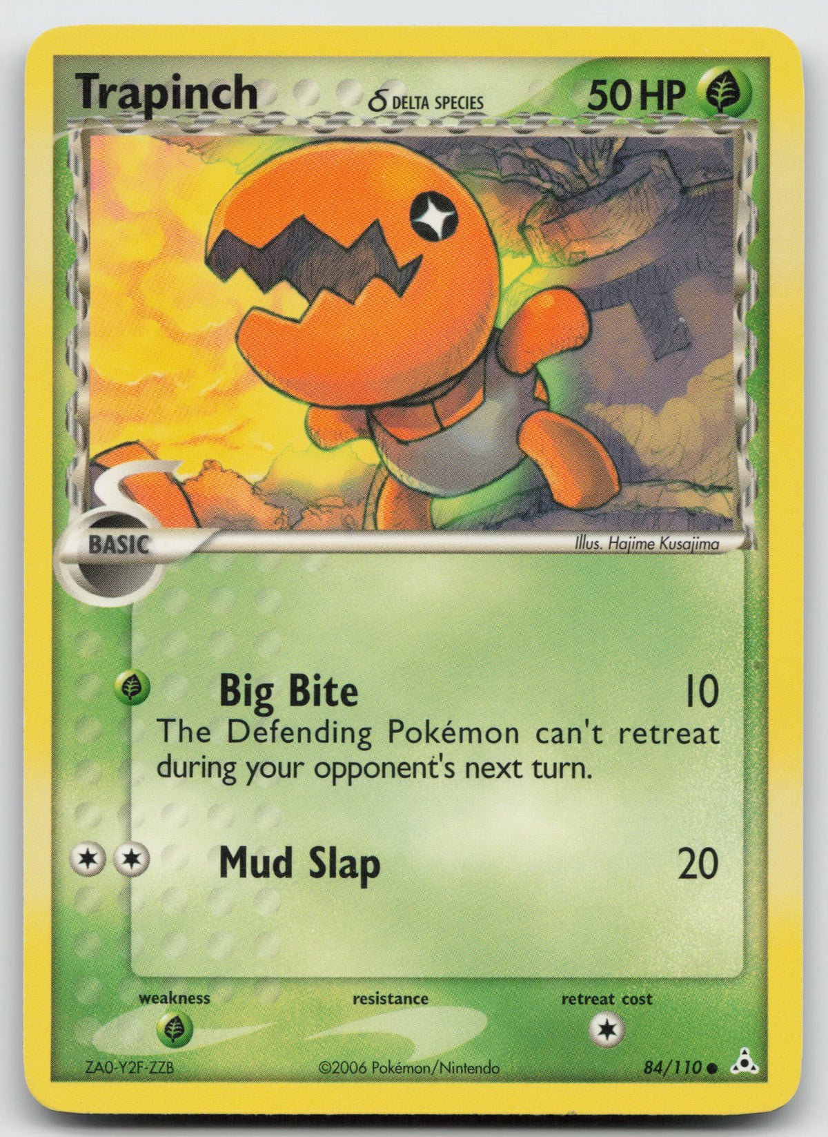 Trapinch (Delta Species) Common Normal Holon Phantoms 84/110 HP