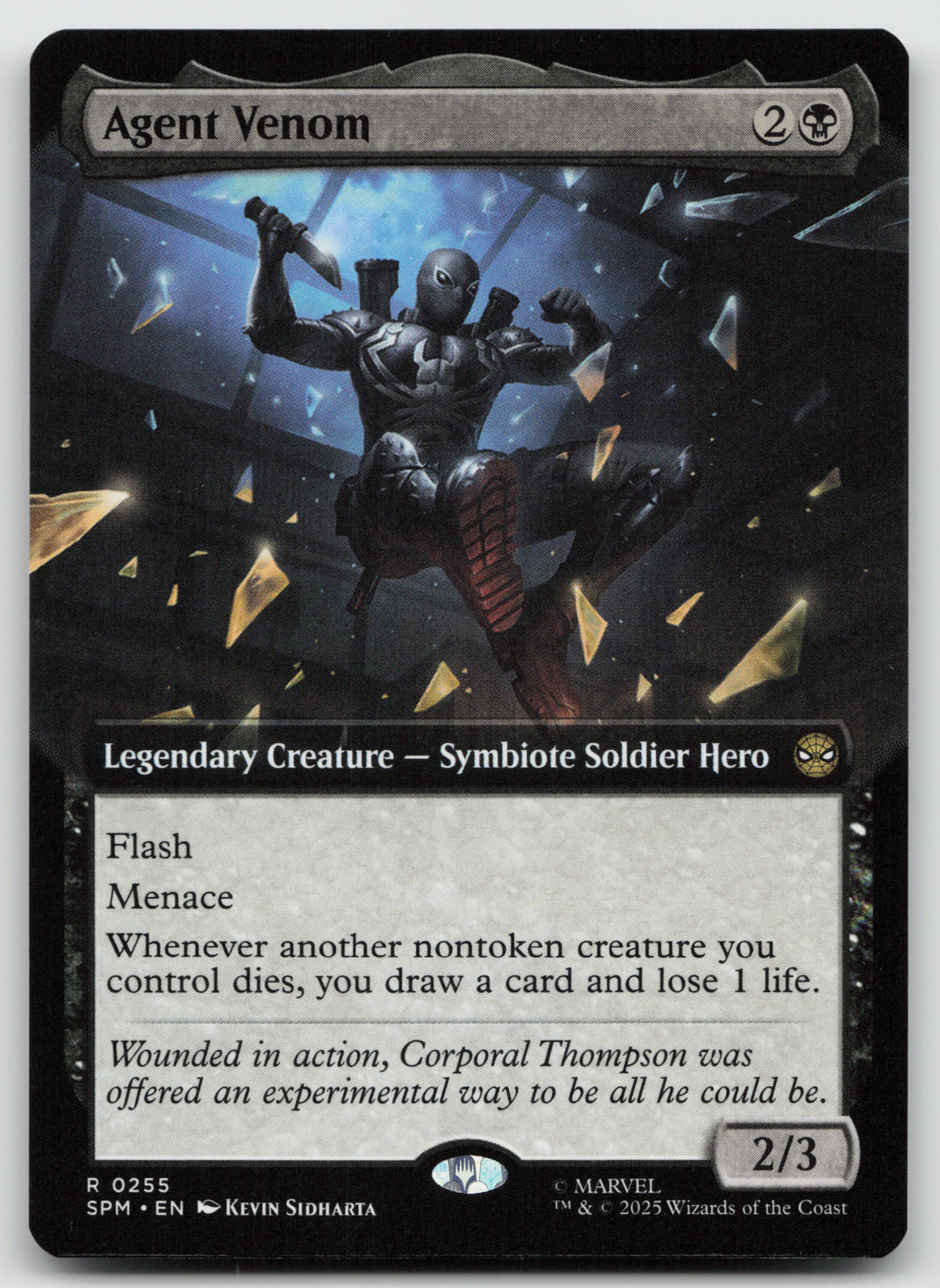 Agent Venom (Extended Art) R Normal Marvel's Spider-Man 255 NM
