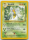 Beedrill Rare 4th Print Base Set 17/102 LP