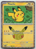 Pikachu Holo Pikachu Rare ME: 30th Celebration 034/128 NM