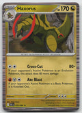 Haxorus Rare Holo SV: Black Bolt 070/086 NM