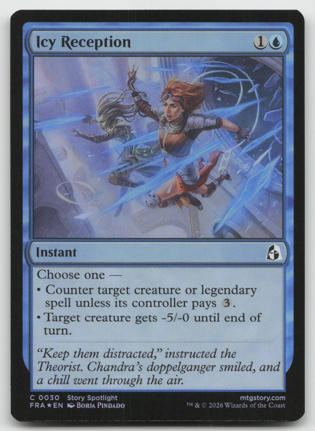 Icy Reception C Foil Reality Fracture 30 NM
