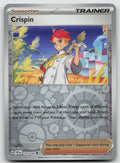Crispin - Uncommon Reverse Holo SV07: Stellar Crown 133/142 NM
