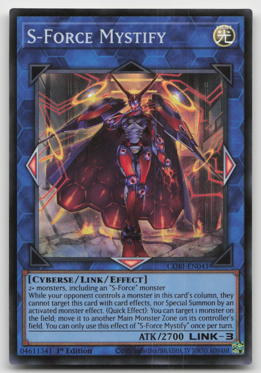 S-Force Mystify 1st Edition Super Rare Chaos Origins CORI-EN041 NM