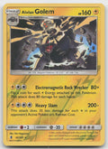 Alolan Golem Reverse Holo Rare SM - Guardians Rising 42/145 LP