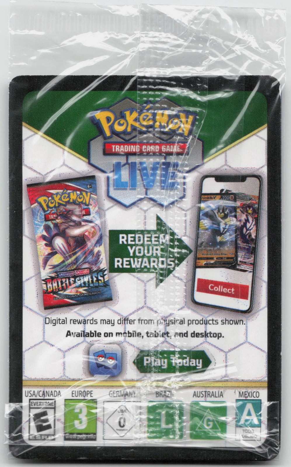 Glaceon VMAX (Holiday Calendar) Ultra Rare Holo Evolving Skies 041/203 NM SEALED