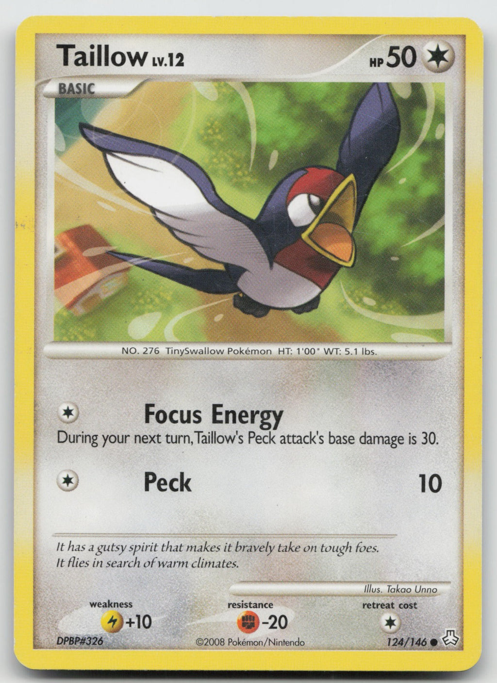Taillow Common Legends Awakened 124/146 LP