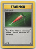 Full Heal 1st Edition Uncommon Base Set (Shadowless) 82/102 HP/DMG