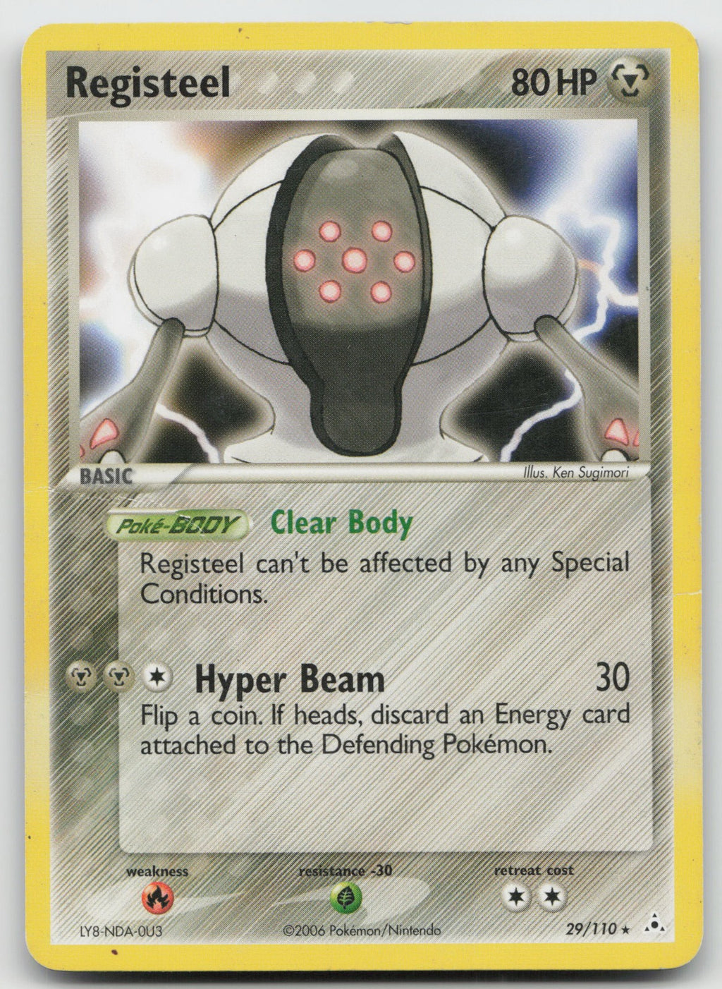 Registeel Rare Holon Phantoms 29/110 DMG